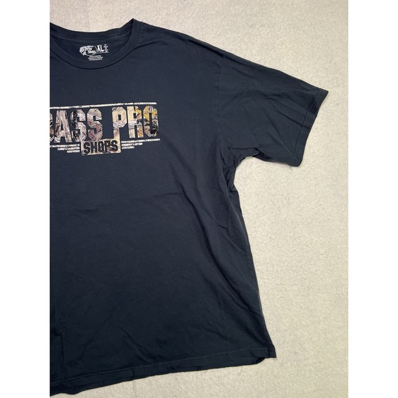 Bass Pro Shop T shirt Mens sz XL dark Gray fishing outdoor - Picture 6 of 11
